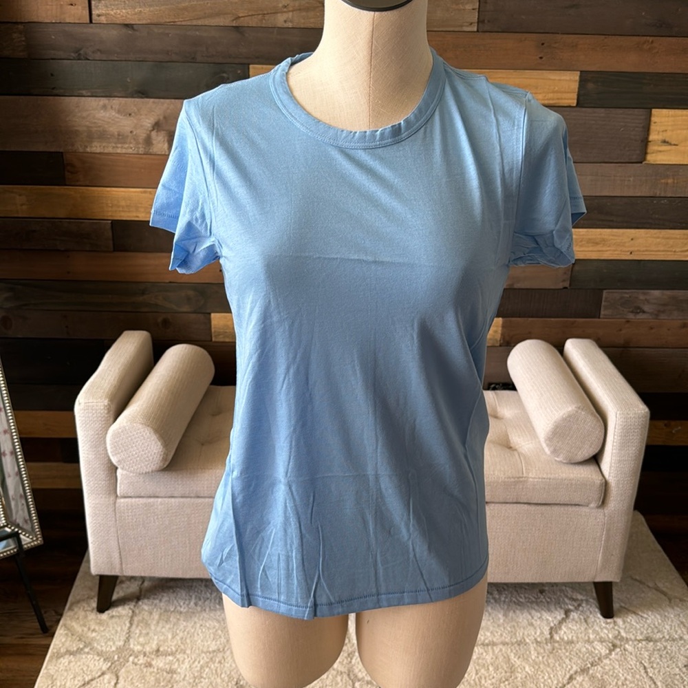 Bright Blue Core Tee Women M